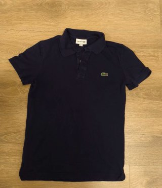 Polo Lacoste Azul Marino Talla S