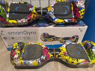 2 Hoverboards SmartGyro con Diseño Graffiti