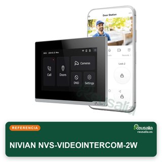 NIVIAN NVS-VIDEOINTERCOM-2W Monitor Adicional 7"