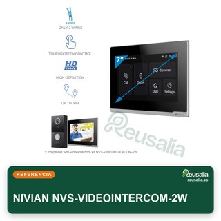 NIVIAN NVS-VIDEOINTERCOM-2W Monitor Adicional 7"