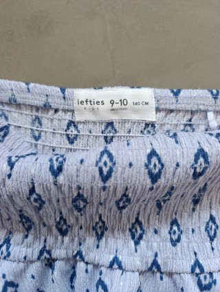 Conjunto falda y top niña estampado