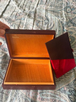 2 Scatole Omega Vintage Complete