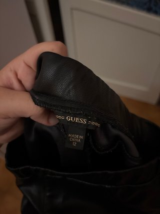 Pantalones de Piel Guess