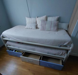 LOTE Cama nido + Cajonera gigante