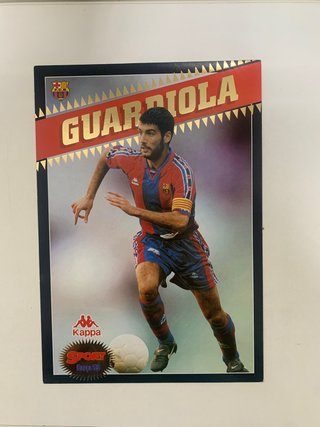 Lote Postales Guardiola Barcelona (tamaño Din A4)