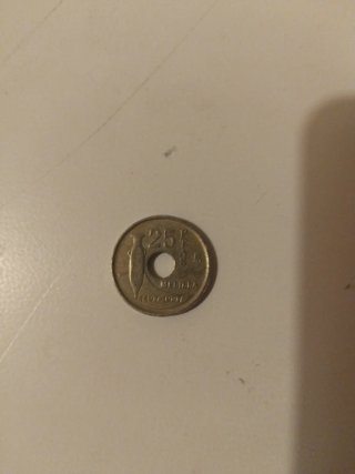 25 Pesetas 1997 Melilla