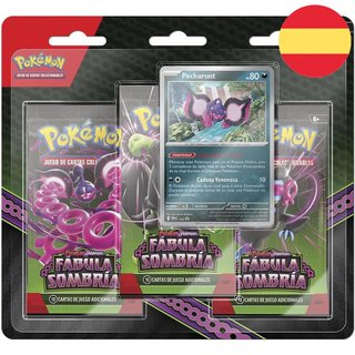 Blíster Pokémon TCG Fabula Sombría 3 Sobres