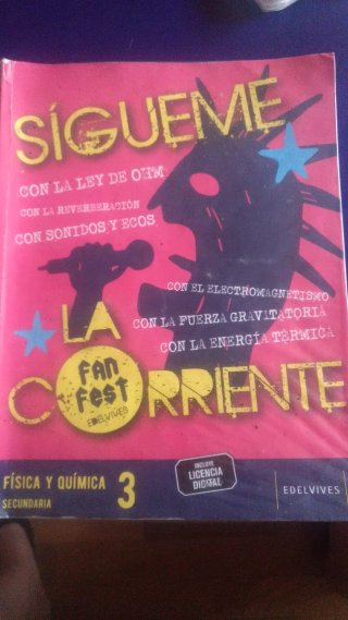 Libro Física y Química 3 ESO Sígueme la corriente