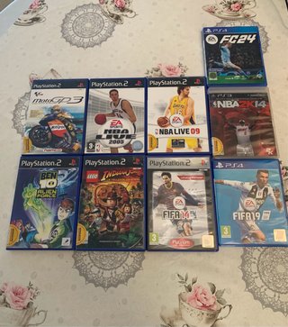 Lote 8 Videojuegos PlayStation 2, PS3, PS4