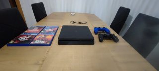 Pack PS4 Slim + 2 Mandos + 4 Juegos