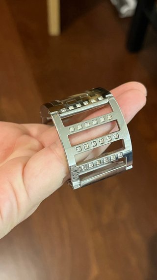 Orologio Swatch da donna argentato
