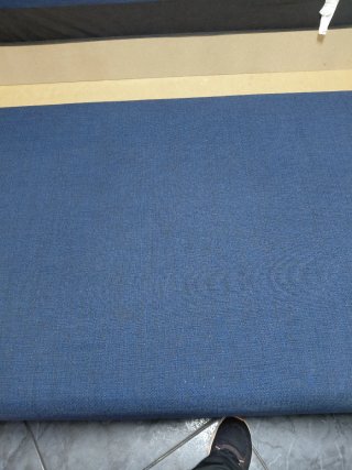 Sofá cama azul / tela