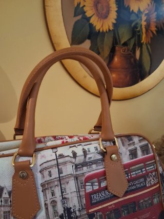 Borsa bauletto Y Not? Londra