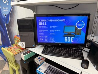 PC Dell + Monitor 24 + Teclado y Ratón