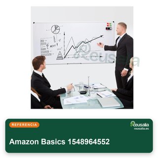 Amazon Basics pizarra blanca magnética aluminio