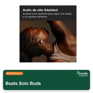 Beats Solo Buds auriculares bluetooth lila