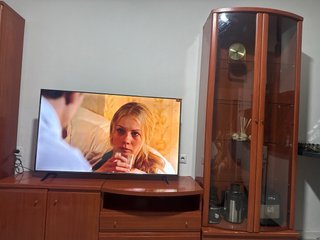 Mueble Salón Modular Cerezo 6 Piezas, negociado