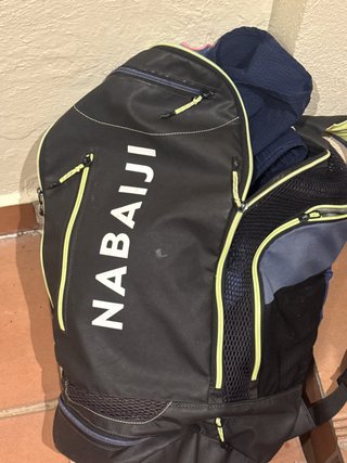 Mochila Nabaiji Negra y Azul