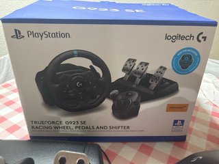 Volante Logitech G923 SE con Pedales y marchas