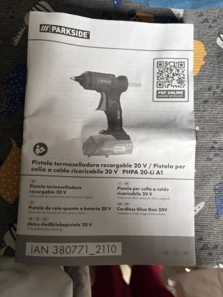 Pistola termoselladora recargable Parkside