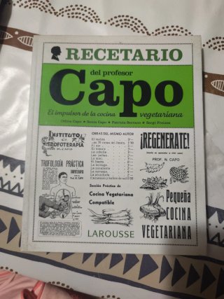 El recetario del profesor Capo el impulsor de l...