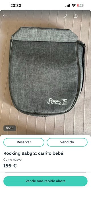 Carrello passeggino Rocking Baby 2