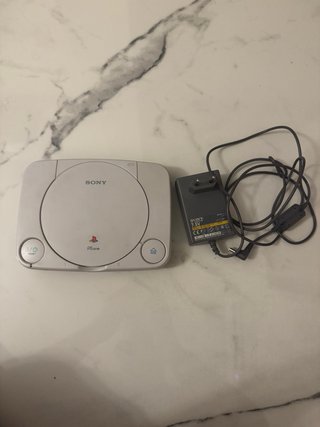 Sony PSone Console Bianca