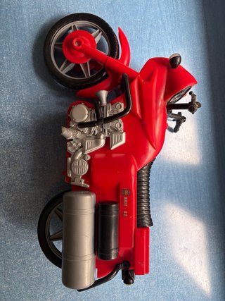 Moto de Action Man bomberos