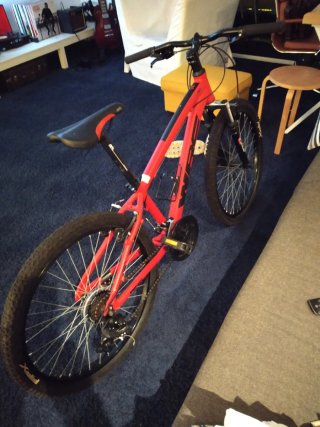 Bicicleta MTB WRC Conor 26 Roja/Negra