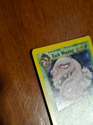 Dark Weezing 14/82 Team Rocket Carta Pokémon