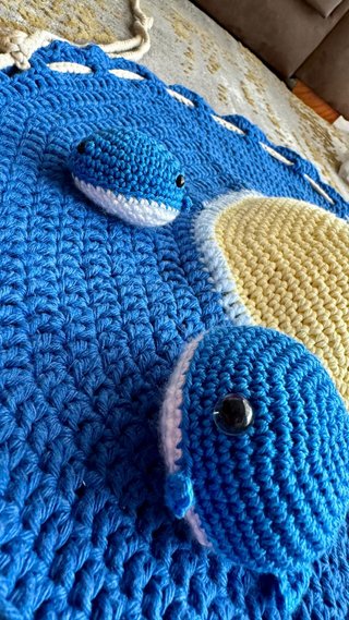 Busy Bag Montessori Mar Crochet