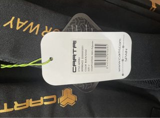 Mochila Cartri Negra y Turquesa