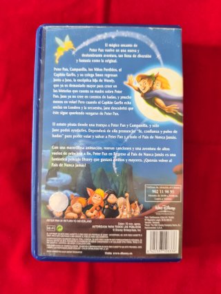 Película VHS Disney Pedro y el Lobo