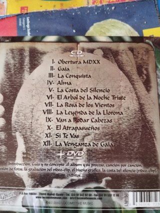 CD + DVD Mago de Oz - Gaia