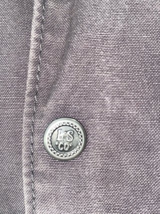 Chaqueta universitaria Levi's gris y negra