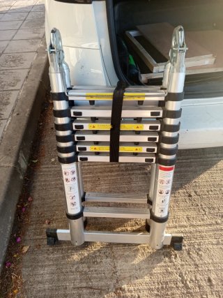 Escalera extensible plegable 5,8m