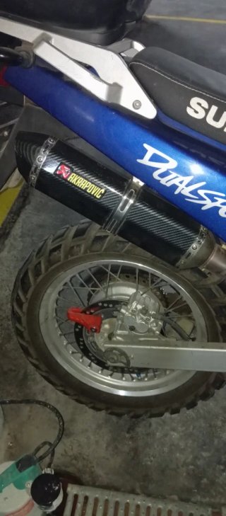 Suzuki DR 800S Azul