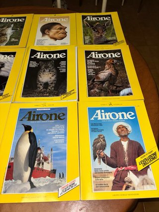 Lotto 12 Riviste AIRONE (1982-1987) pag. perfette!