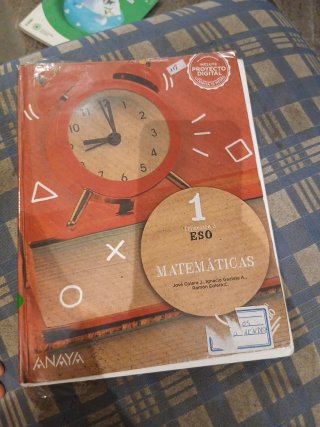 Libros de matematicas 1 eso