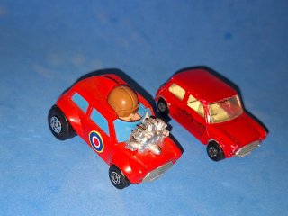 Lote 2 Coches Matchbox Mini Años 70
