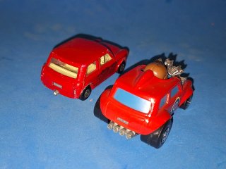 Lote 2 Coches Matchbox Mini Años 70