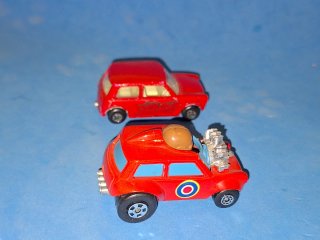 Lote 2 Coches Matchbox Mini Años 70