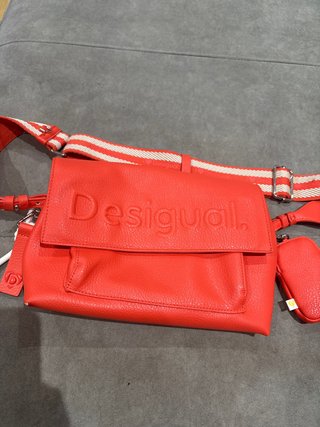Bolso bandolera Desigual naranja