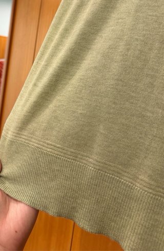 Camisola Sfera malha verde tamanho XL outono