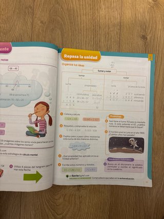 Matemáticas 4 primaria SM
