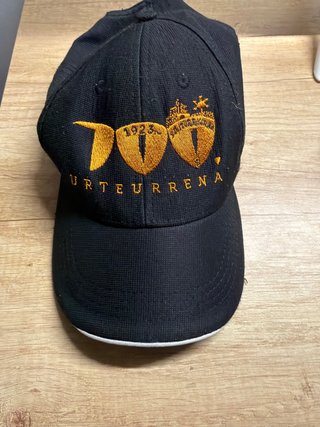 Gorra Iturri Centenario 1923 Negra Dorada