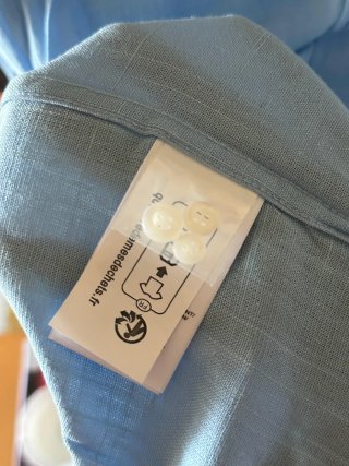 Camicia Polo Ralph Lauren blu in cotone