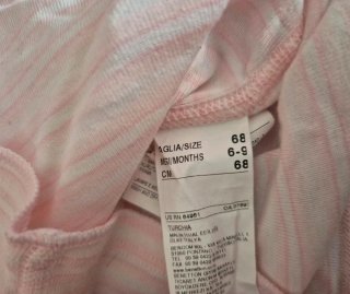 Conjunto Benetton bebé 6-9 meses