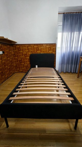 Estructura Cama Tapizada IKEA SLATTUM 90x200