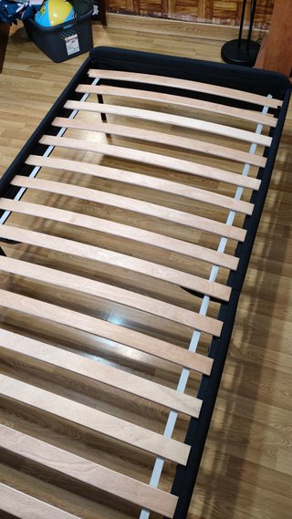 Estructura Cama Tapizada IKEA SLATTUM 90x200